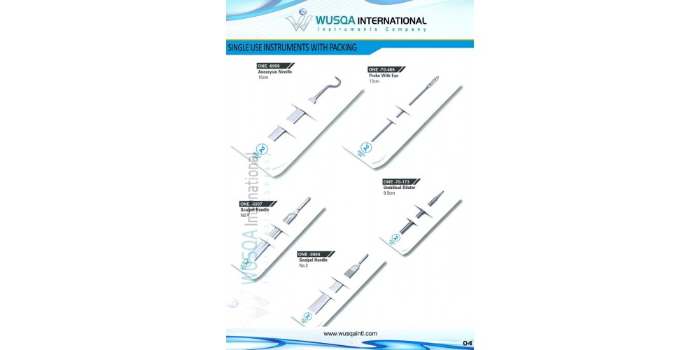 Single Use Instruments